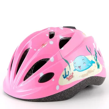 Детский защитный шлем для езды на велосипеде, самокат, роликовые коньки, баланс конькобежного спорта, велосипедный шлем регулируется